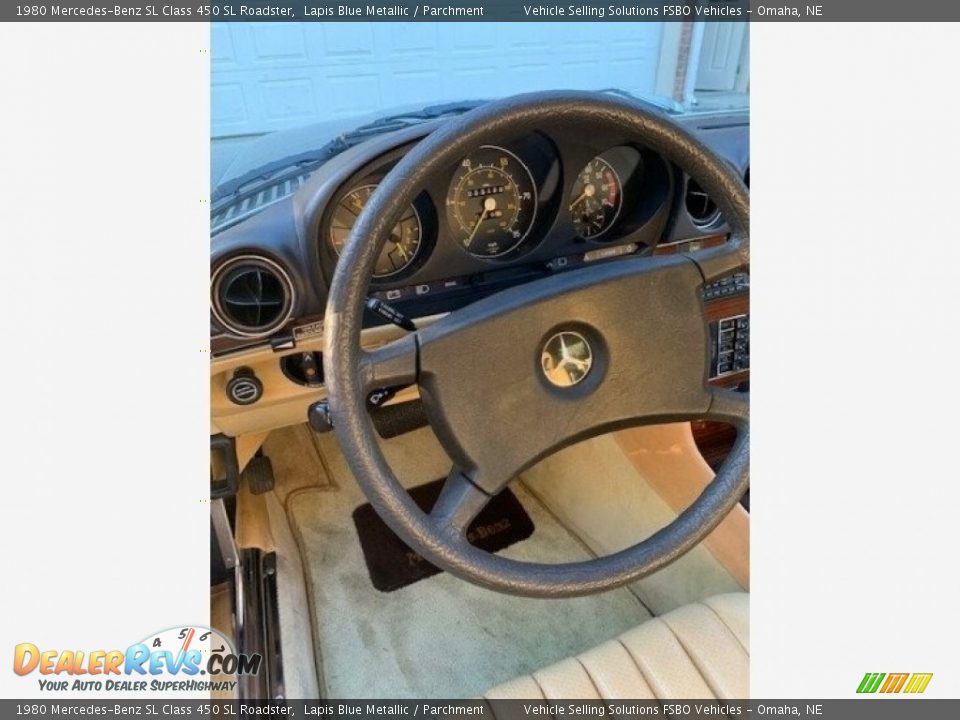 1980 Mercedes-Benz SL Class 450 SL Roadster Steering Wheel Photo #20