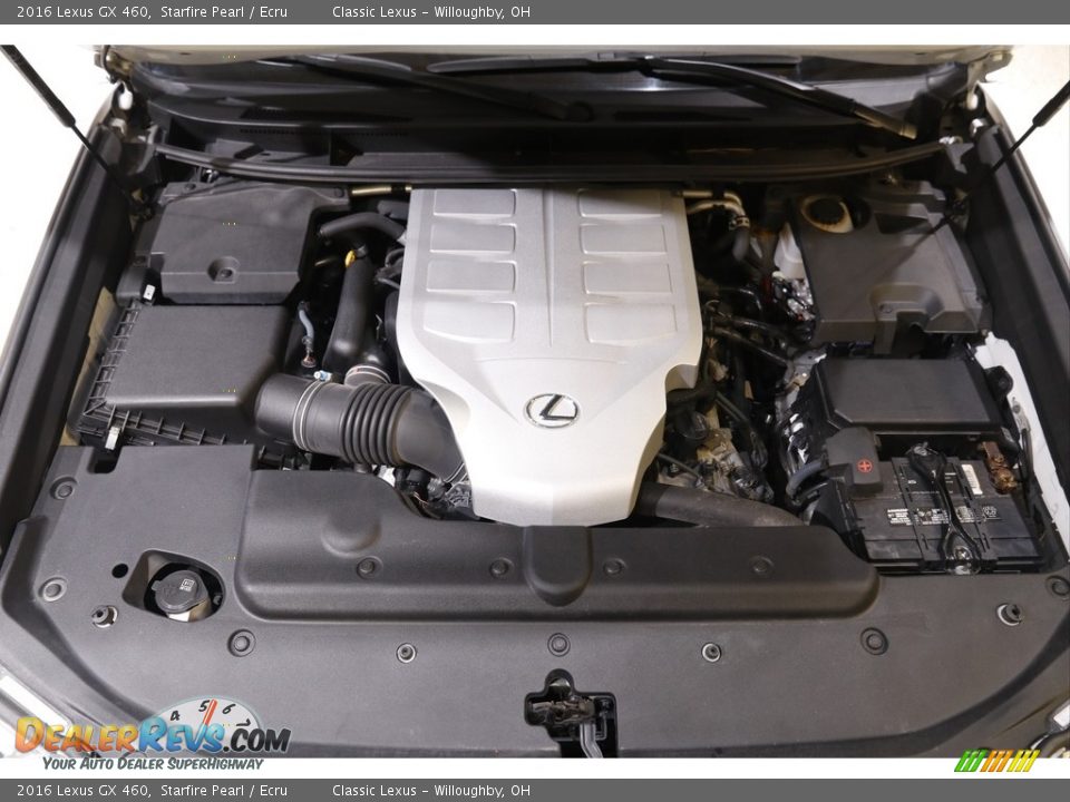 2016 Lexus GX 460 Starfire Pearl / Ecru Photo #23