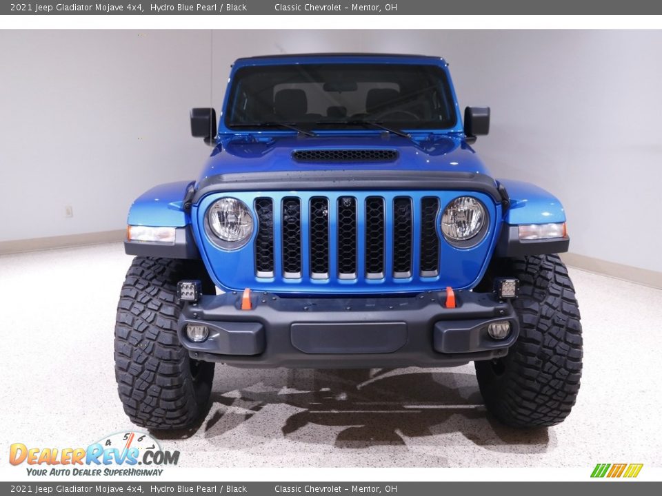 2021 Jeep Gladiator Mojave 4x4 Hydro Blue Pearl / Black Photo #2