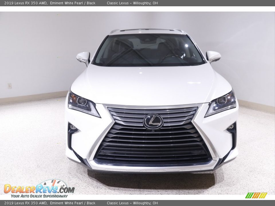 2019 Lexus RX 350 AWD Eminent White Pearl / Black Photo #2