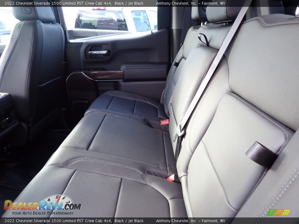 2022 Chevrolet Silverado 1500 Limited RST Crew Cab 4x4 Black / Jet Black Photo #11
