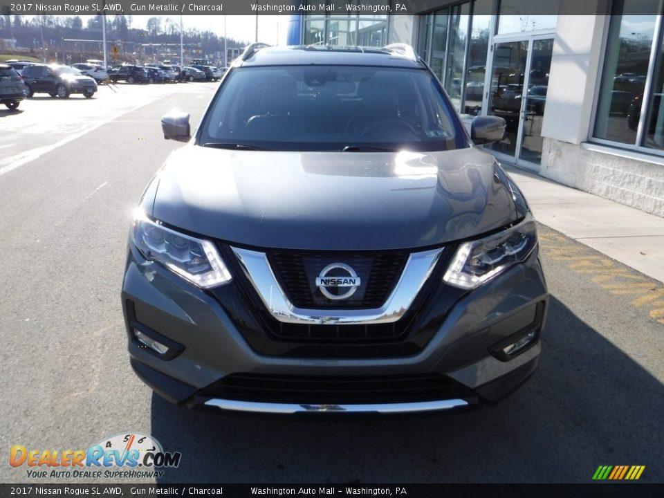 2017 Nissan Rogue SL AWD Gun Metallic / Charcoal Photo #4