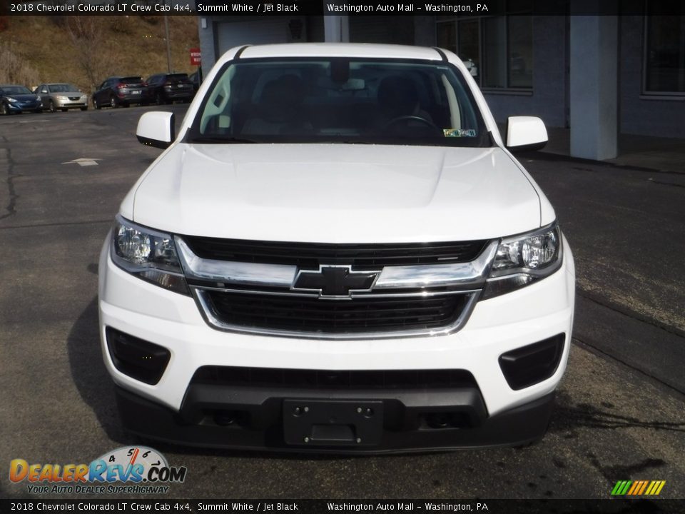 2018 Chevrolet Colorado LT Crew Cab 4x4 Summit White / Jet Black Photo #5