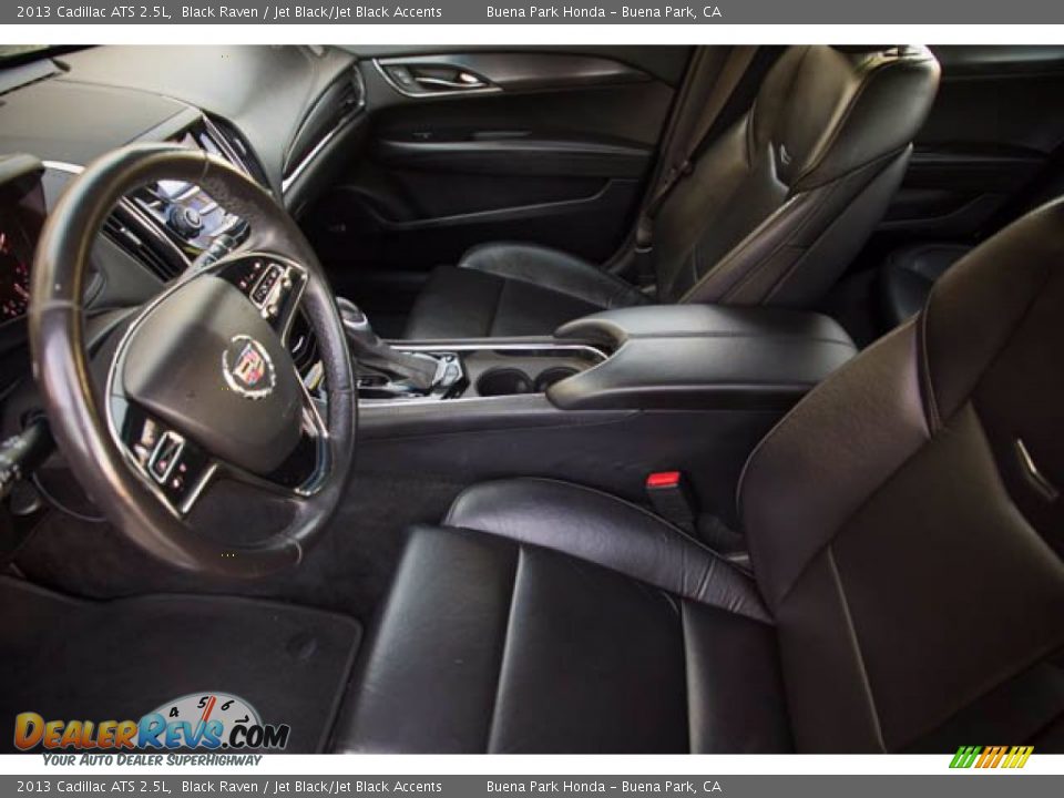 2013 Cadillac ATS 2.5L Black Raven / Jet Black/Jet Black Accents Photo #3