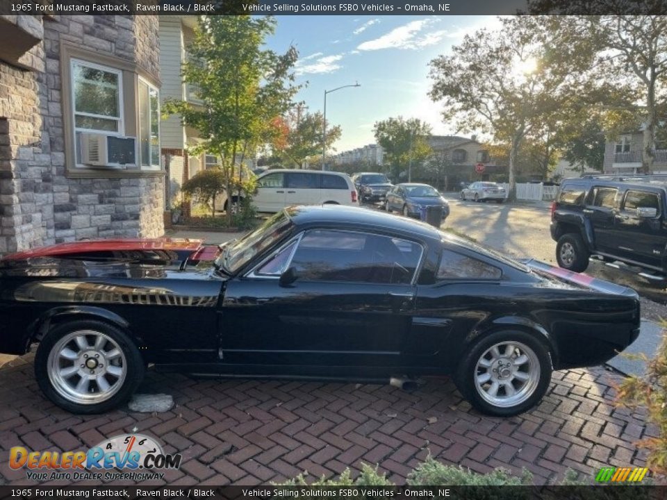 1965 Ford Mustang Fastback Raven Black / Black Photo #1