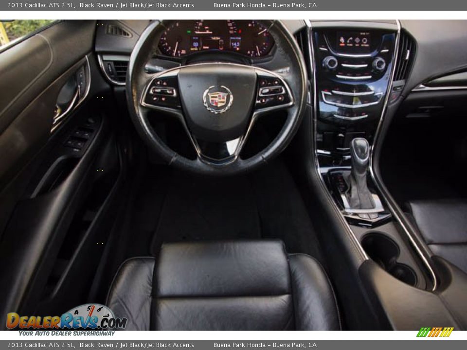 2013 Cadillac ATS 2.5L Black Raven / Jet Black/Jet Black Accents Photo #5