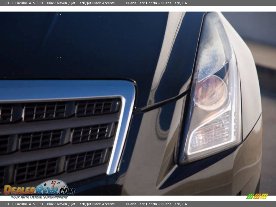 2013 Cadillac ATS 2.5L Black Raven / Jet Black/Jet Black Accents Photo #9