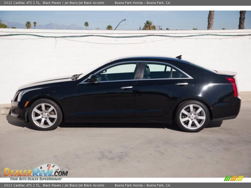 2013 Cadillac ATS 2.5L Black Raven / Jet Black/Jet Black Accents Photo #10