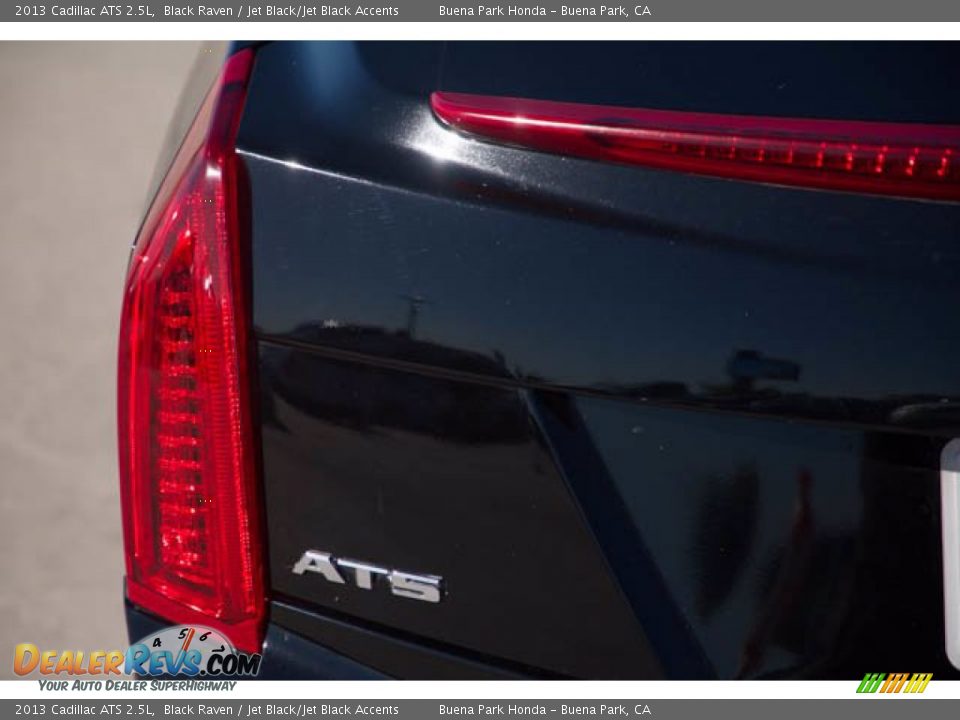 2013 Cadillac ATS 2.5L Black Raven / Jet Black/Jet Black Accents Photo #12