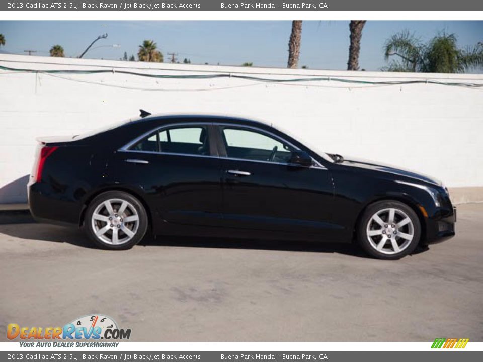 2013 Cadillac ATS 2.5L Black Raven / Jet Black/Jet Black Accents Photo #14