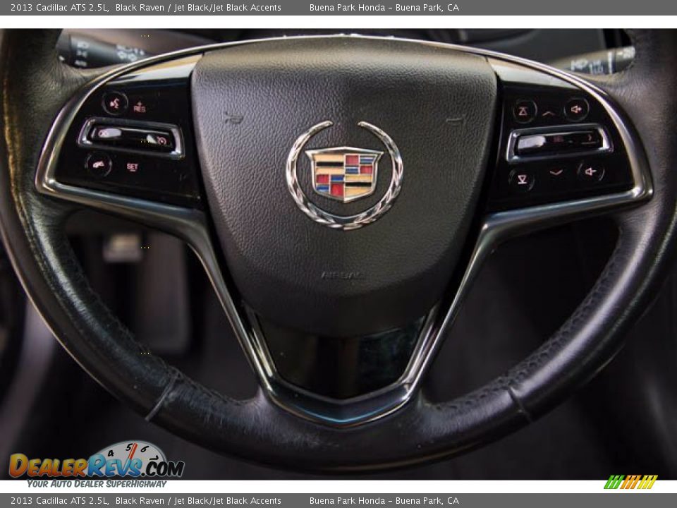 2013 Cadillac ATS 2.5L Black Raven / Jet Black/Jet Black Accents Photo #15