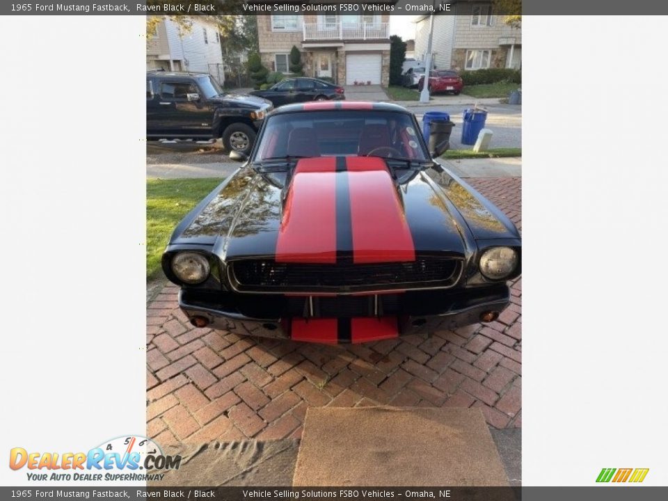 1965 Ford Mustang Fastback Raven Black / Black Photo #10