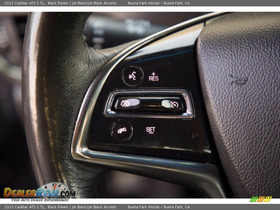 2013 Cadillac ATS 2.5L Black Raven / Jet Black/Jet Black Accents Photo #16