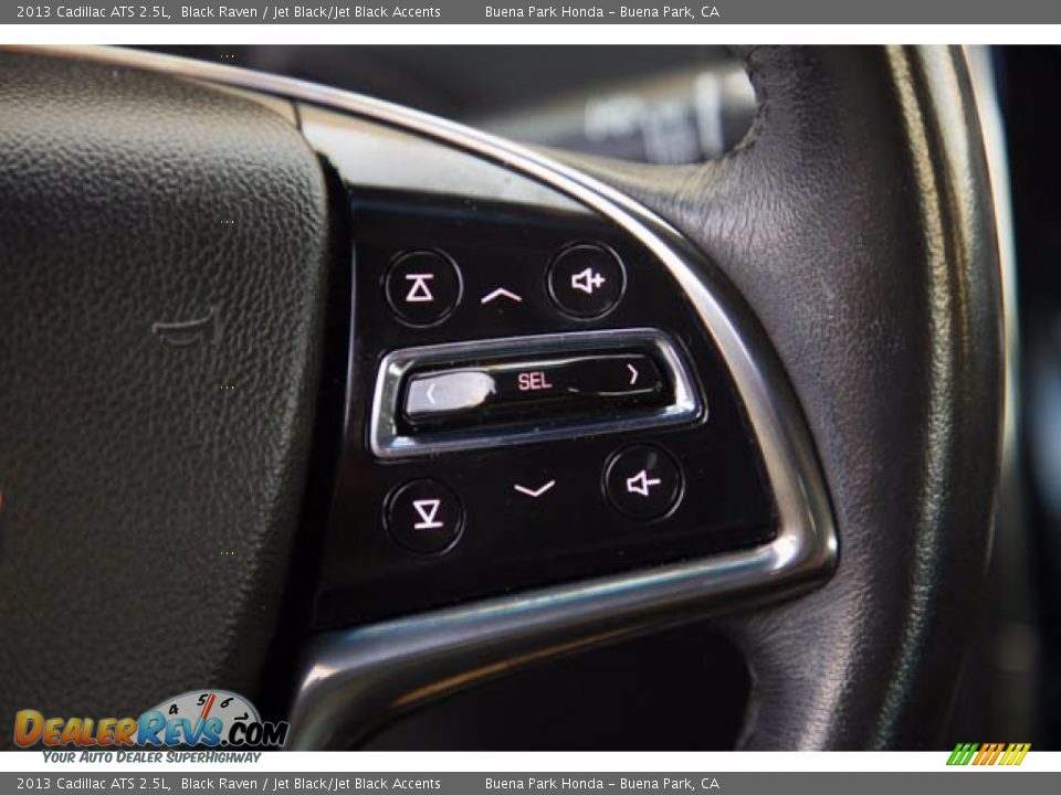 2013 Cadillac ATS 2.5L Black Raven / Jet Black/Jet Black Accents Photo #17