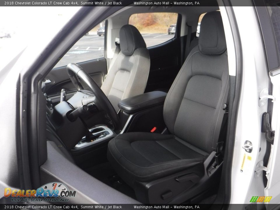 2018 Chevrolet Colorado LT Crew Cab 4x4 Summit White / Jet Black Photo #17