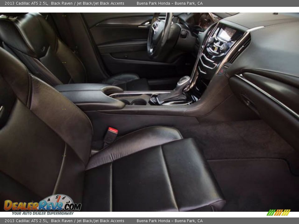 2013 Cadillac ATS 2.5L Black Raven / Jet Black/Jet Black Accents Photo #23