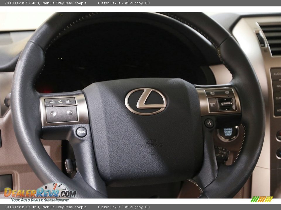 2018 Lexus GX 460 Nebula Gray Pearl / Sepia Photo #7