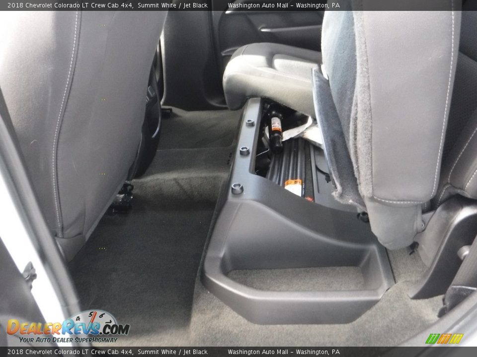 2018 Chevrolet Colorado LT Crew Cab 4x4 Summit White / Jet Black Photo #31