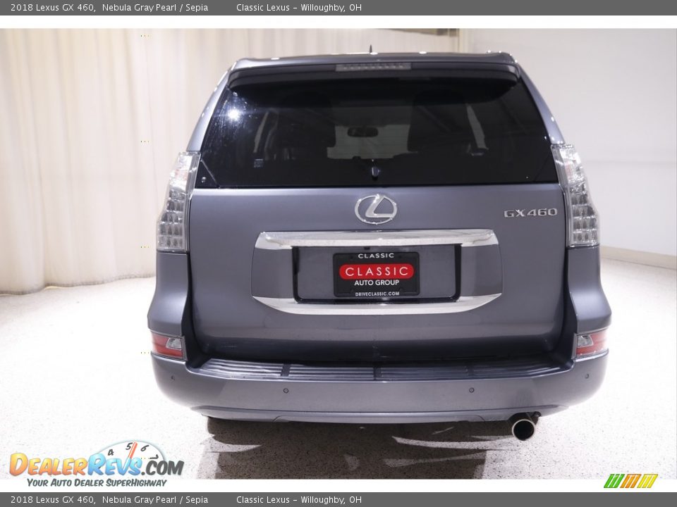 2018 Lexus GX 460 Nebula Gray Pearl / Sepia Photo #21