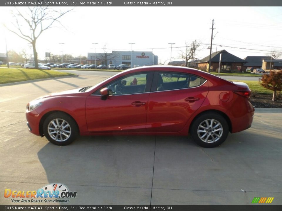 Soul Red Metallic 2016 Mazda MAZDA3 i Sport 4 Door Photo #2