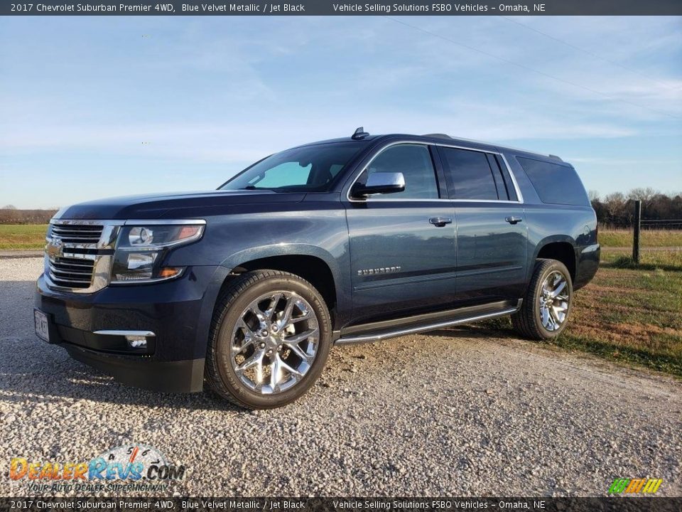 2017 Chevrolet Suburban Premier 4WD Blue Velvet Metallic / Jet Black Photo #1