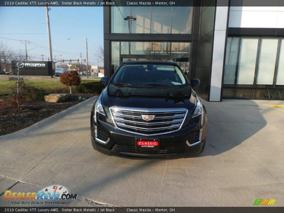 2019 Cadillac XT5 Luxury AWD Stellar Black Metallic / Jet Black Photo #1