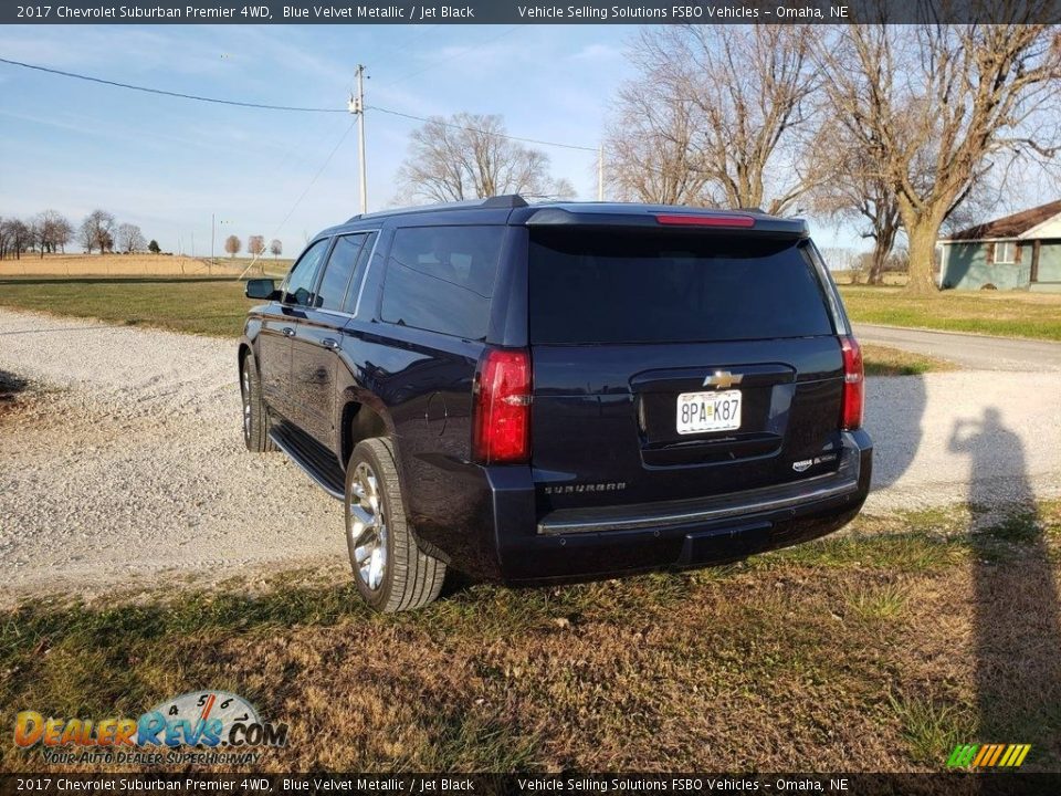 2017 Chevrolet Suburban Premier 4WD Blue Velvet Metallic / Jet Black Photo #2