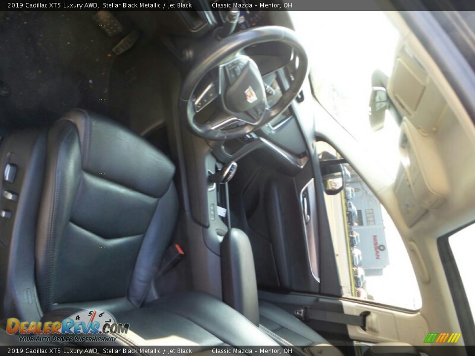 2019 Cadillac XT5 Luxury AWD Stellar Black Metallic / Jet Black Photo #3