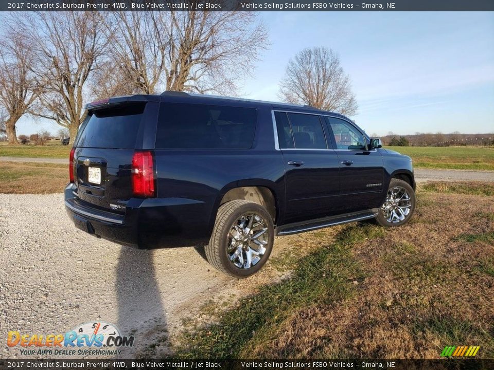 2017 Chevrolet Suburban Premier 4WD Blue Velvet Metallic / Jet Black Photo #3