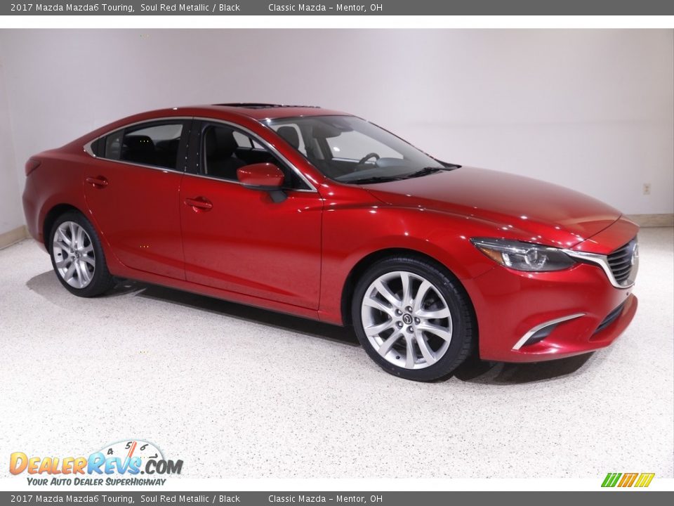 2017 Mazda Mazda6 Touring Soul Red Metallic / Black Photo #1