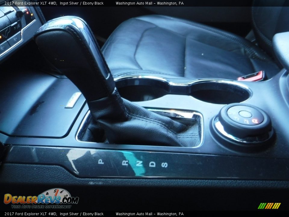 2017 Ford Explorer XLT 4WD Ingot Silver / Ebony Black Photo #10