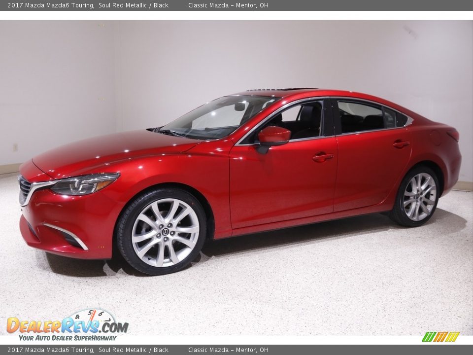 2017 Mazda Mazda6 Touring Soul Red Metallic / Black Photo #3