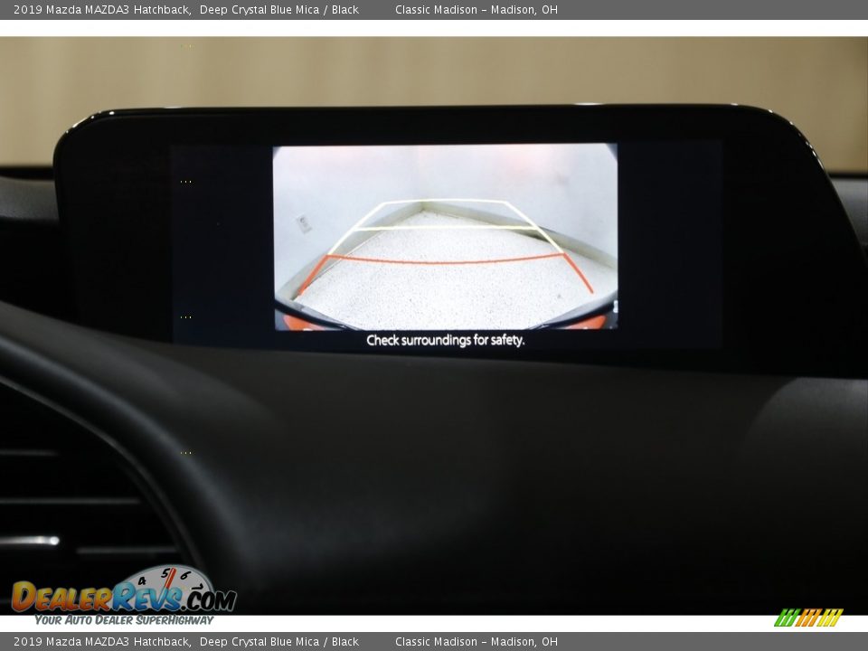 2019 Mazda MAZDA3 Hatchback Deep Crystal Blue Mica / Black Photo #13