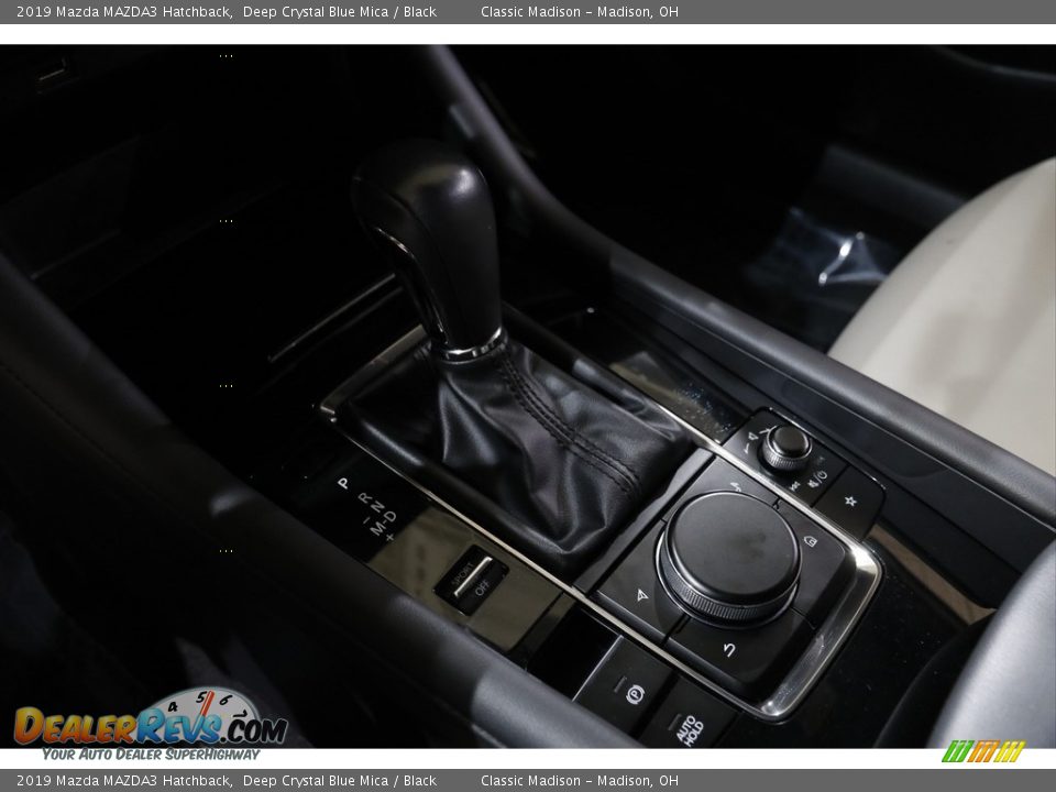 2019 Mazda MAZDA3 Hatchback Deep Crystal Blue Mica / Black Photo #14