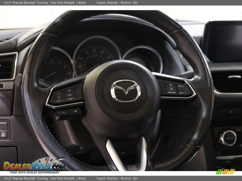 2017 Mazda Mazda6 Touring Soul Red Metallic / Black Photo #7