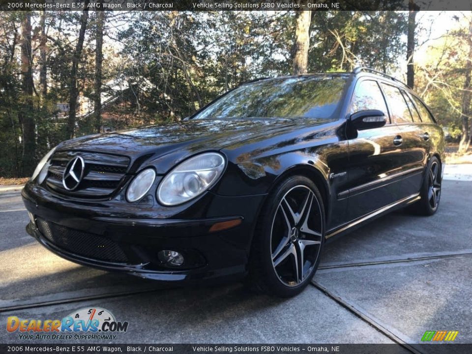 Front 3/4 View of 2006 Mercedes-Benz E 55 AMG Wagon Photo #1