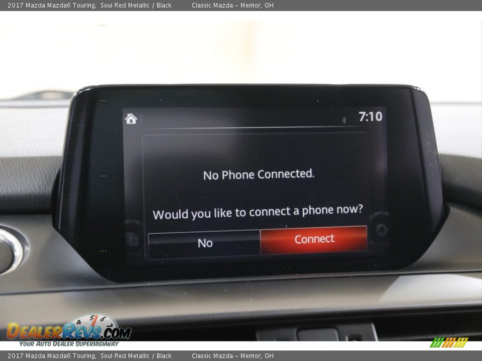 2017 Mazda Mazda6 Touring Soul Red Metallic / Black Photo #10