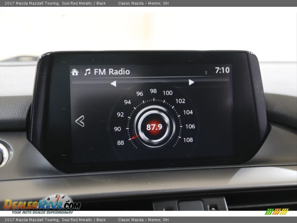 2017 Mazda Mazda6 Touring Soul Red Metallic / Black Photo #11