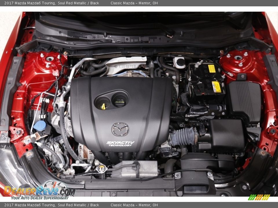 2017 Mazda Mazda6 Touring Soul Red Metallic / Black Photo #18