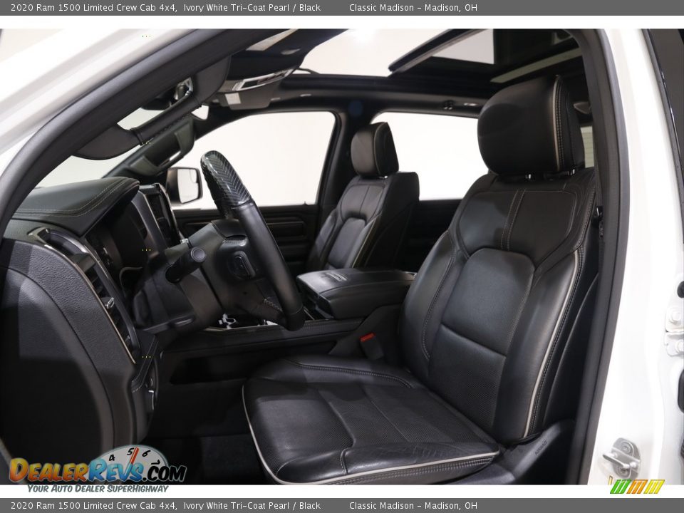 2020 Ram 1500 Limited Crew Cab 4x4 Ivory White Tri-Coat Pearl / Black Photo #6