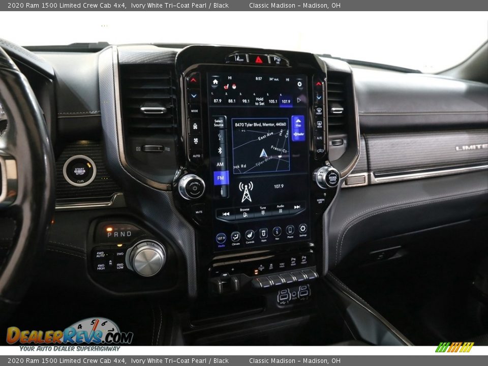 2020 Ram 1500 Limited Crew Cab 4x4 Ivory White Tri-Coat Pearl / Black Photo #10