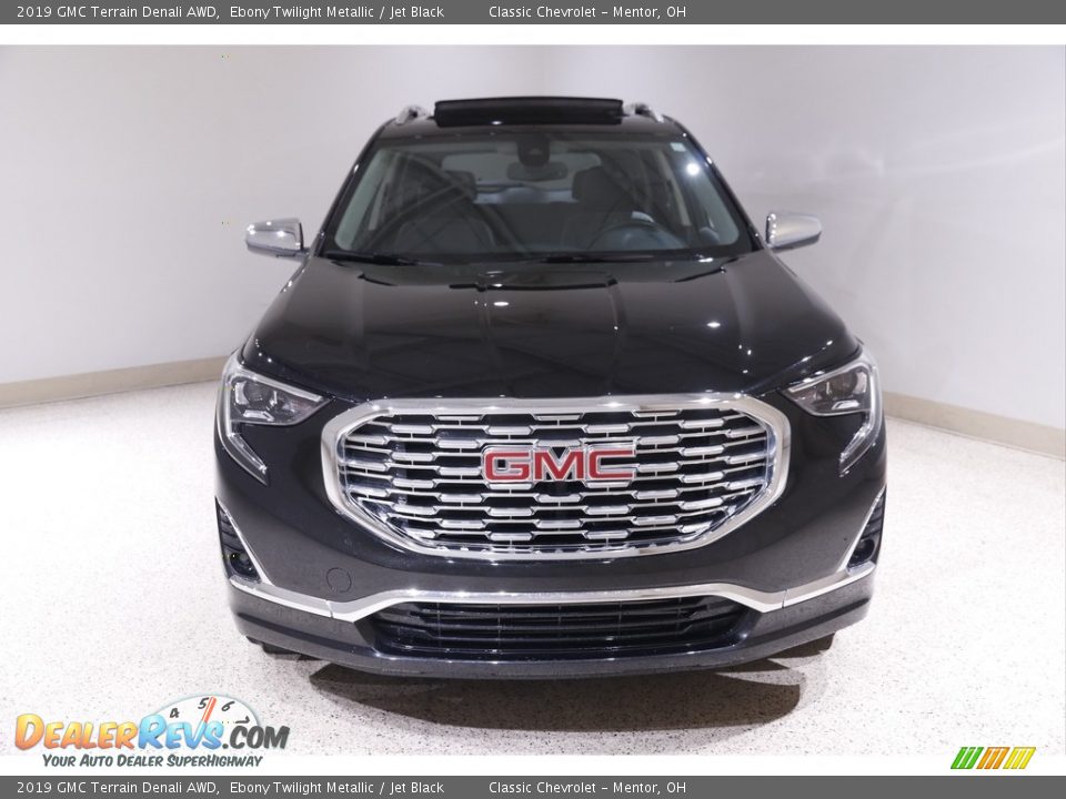 2019 GMC Terrain Denali AWD Ebony Twilight Metallic / Jet Black Photo #2