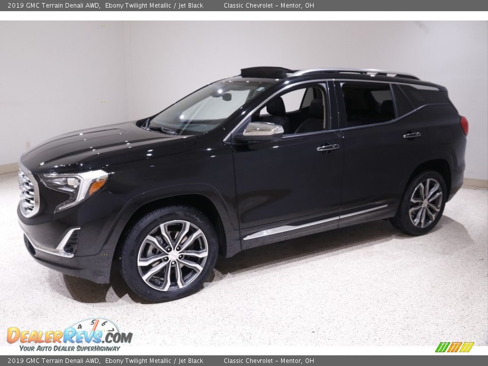 2019 GMC Terrain Denali AWD Ebony Twilight Metallic / Jet Black Photo #3