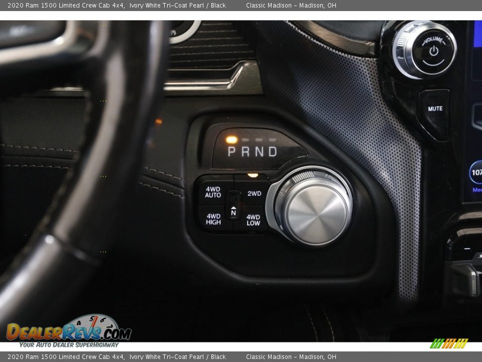 2020 Ram 1500 Limited Crew Cab 4x4 Ivory White Tri-Coat Pearl / Black Photo #11