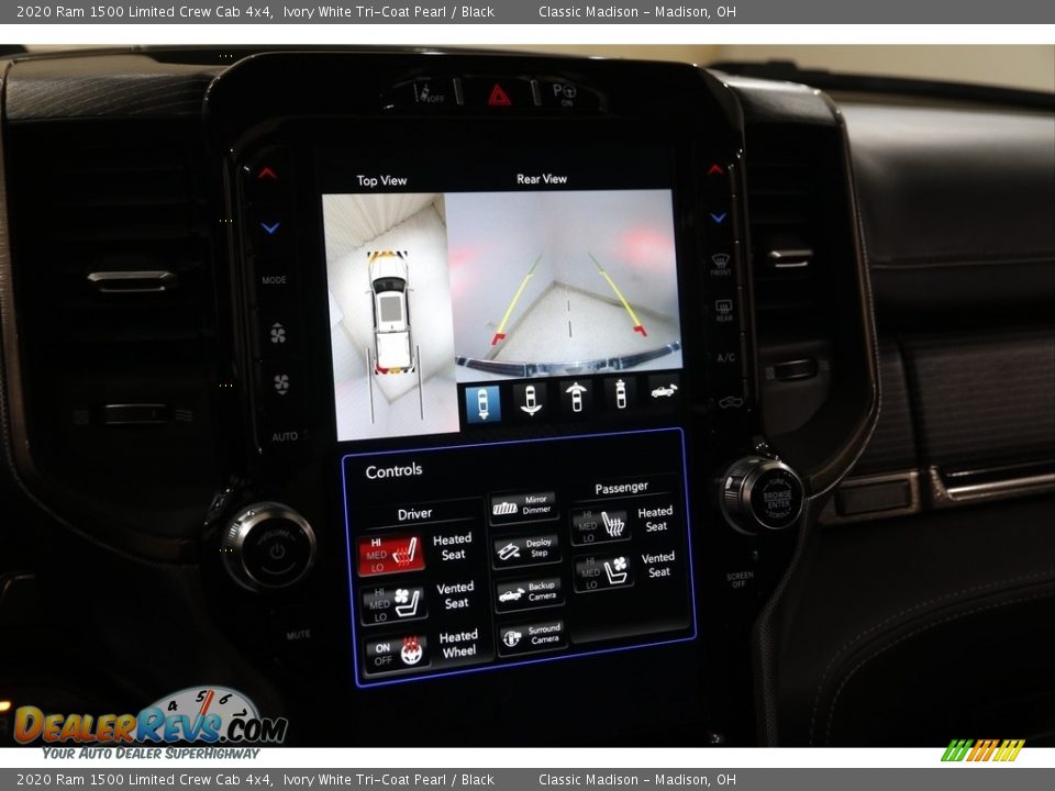 2020 Ram 1500 Limited Crew Cab 4x4 Ivory White Tri-Coat Pearl / Black Photo #16