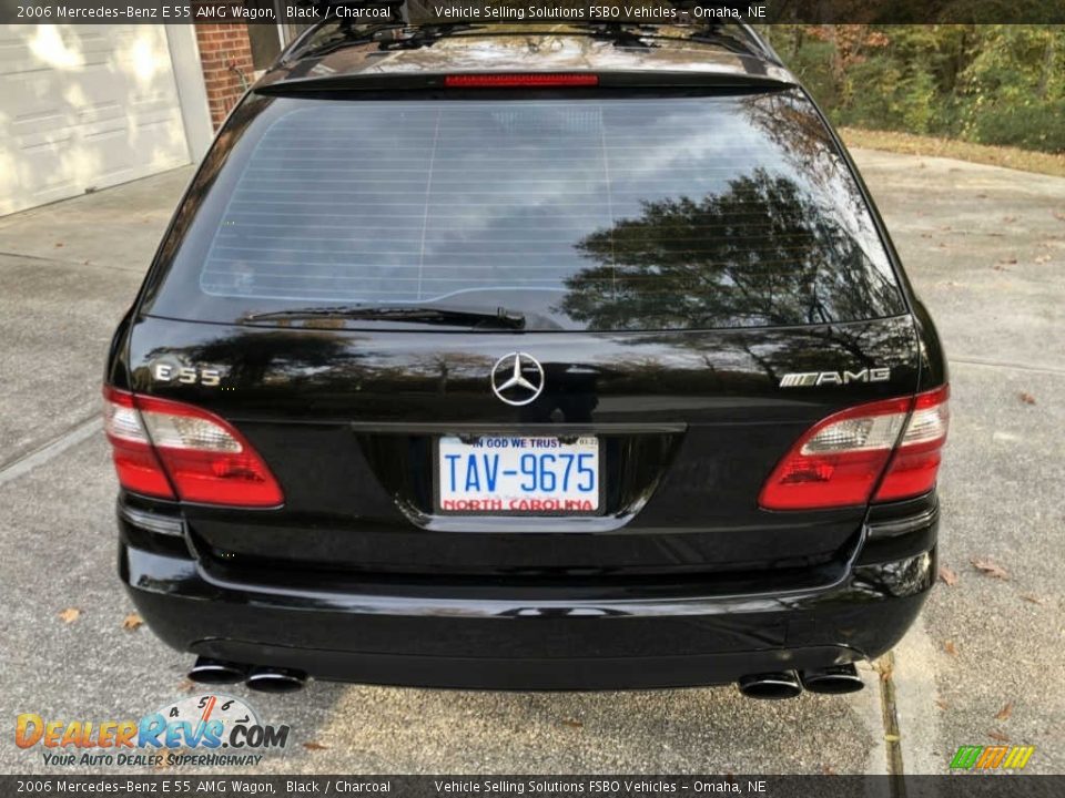 2006 Mercedes-Benz E 55 AMG Wagon Black / Charcoal Photo #23