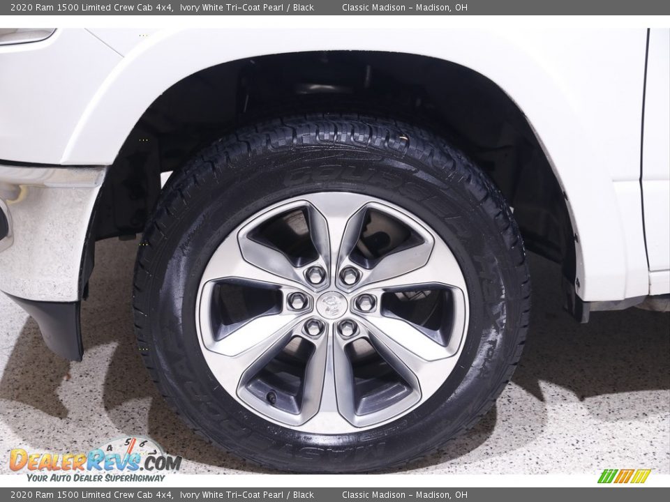 2020 Ram 1500 Limited Crew Cab 4x4 Ivory White Tri-Coat Pearl / Black Photo #25