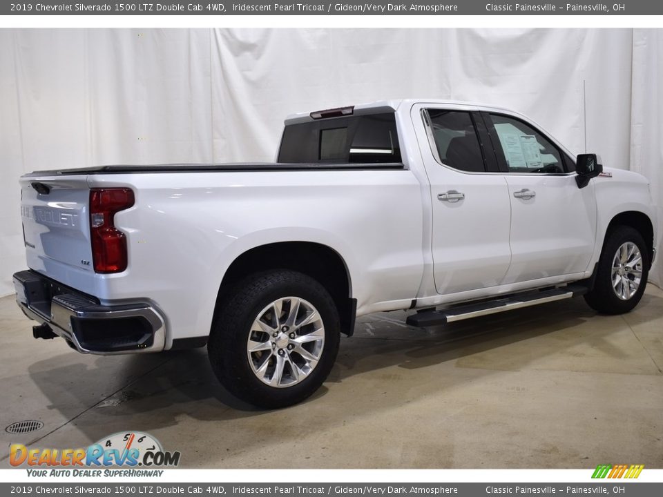 2019 Chevrolet Silverado 1500 LTZ Double Cab 4WD Iridescent Pearl Tricoat / Gideon/Very Dark Atmosphere Photo #2