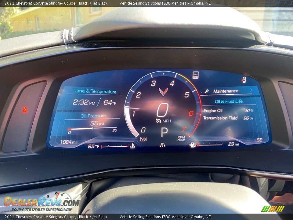 Controls of 2021 Chevrolet Corvette Stingray Coupe Photo #5