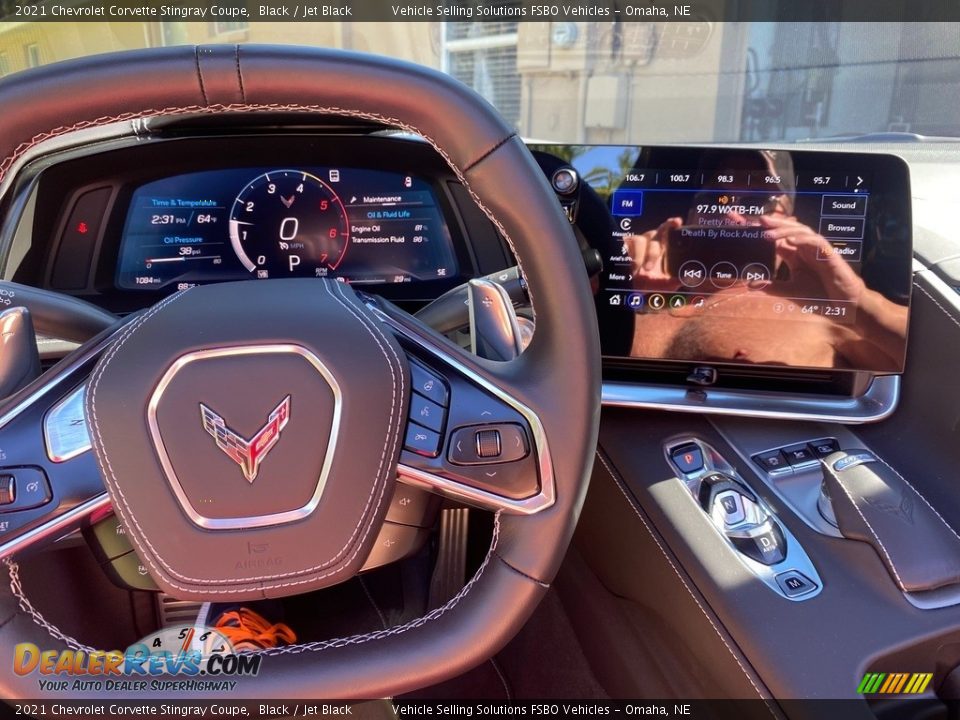 Controls of 2021 Chevrolet Corvette Stingray Coupe Photo #6